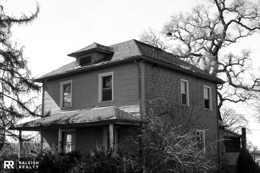 An older home in downtown Raleigh that tells a story with a lot of history