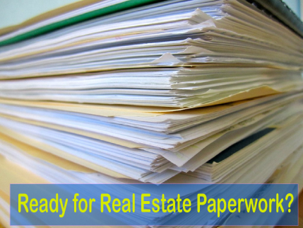 Real Estate Paperwork  - Do you understand it all?