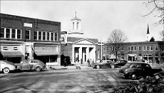 Chapel Hill, NC History of Franklin Street 1943 photo