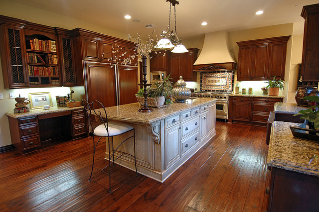 Luxury Homes for Sale Raleigh NC Kitchen and dining area.jpg