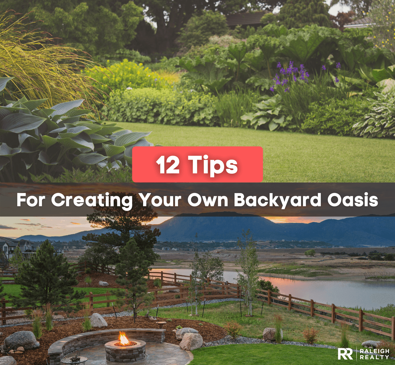 12 Tips For Creating Your Backyard Oasis