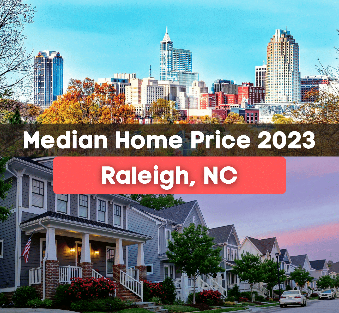 Raleigh, North Carolina Median Home Price in 2023
