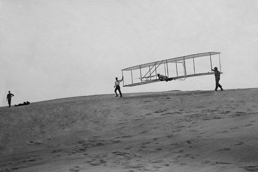 Visit the real place where the Wright Brothers first took off