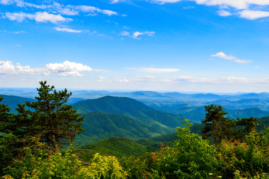 Asheville, NC Blue Ridge Mountains 