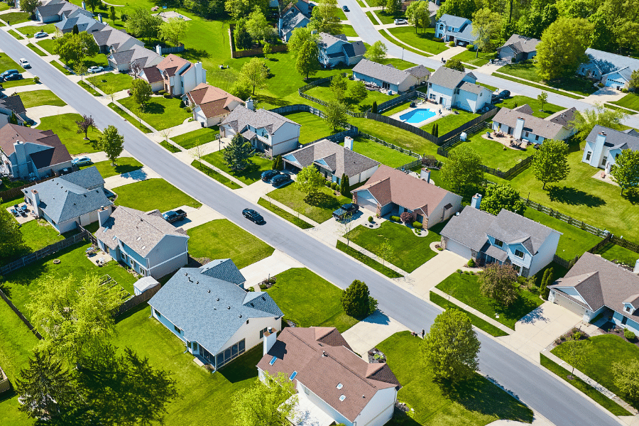Overview of Residential Neighborhood Wake County