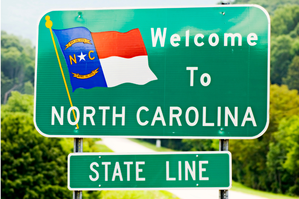 Welcome to North Carolina State Line