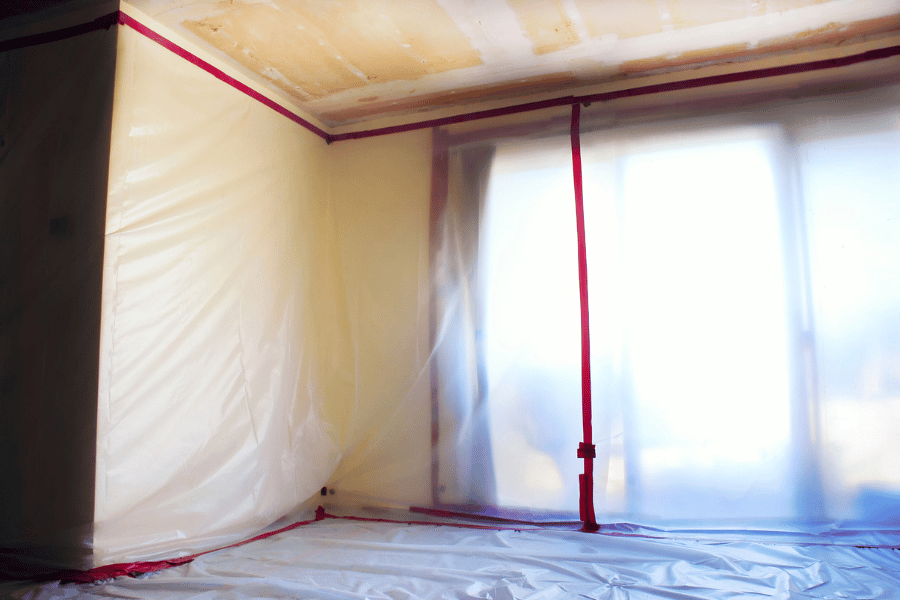 Asbestos Removal in an apartment 