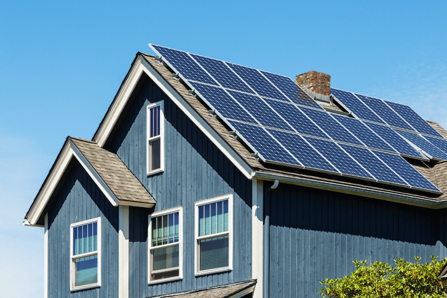 Solar Panels on Home