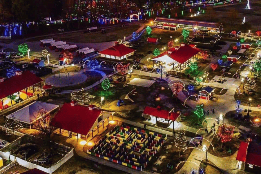 Hill Ridge Farms festival of lights