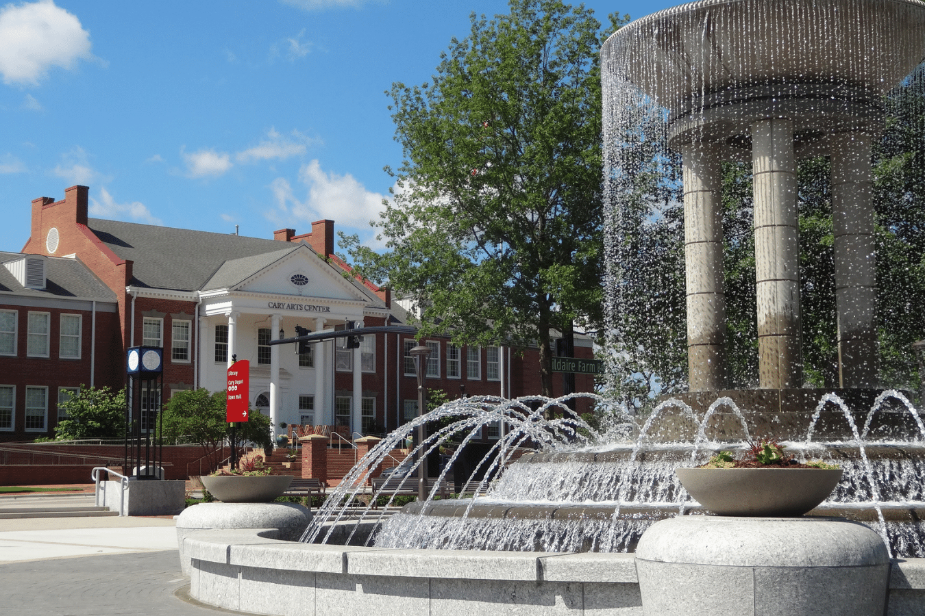 Downtown Cary, NC Arts Center