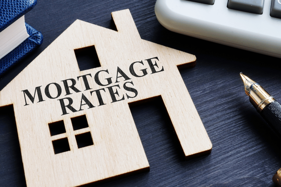 Mortgage rates on homes in North Carolina