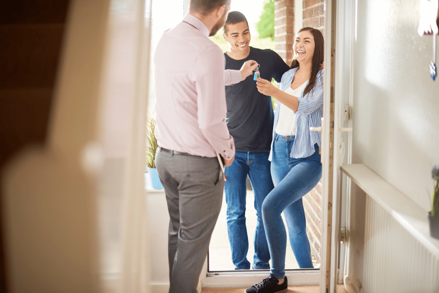 giving tenants the key to a rental home 