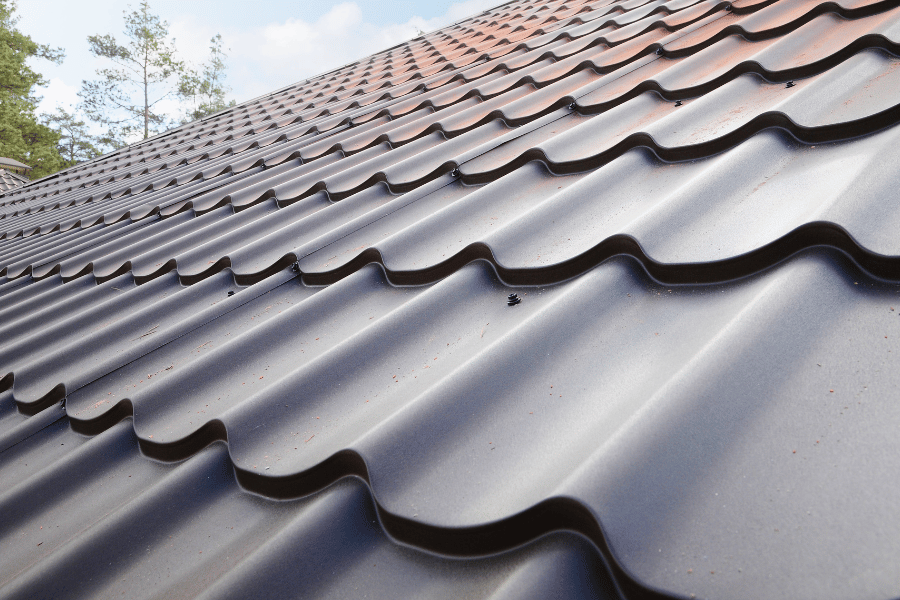 metal shingles metal roof construction 