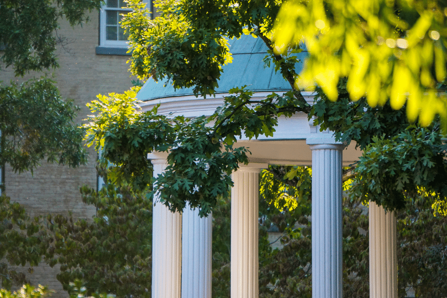 The Old Well at UNC in Chapel Hill, NC