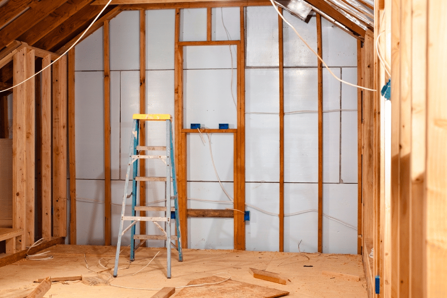Adding updates to a finished attic