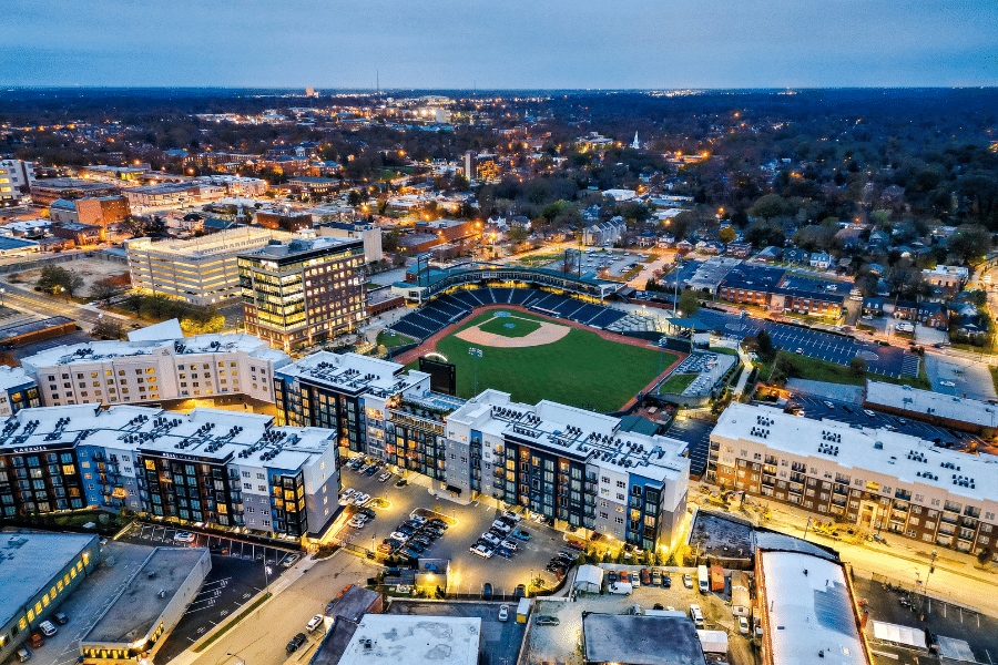 View of Downtown Durham