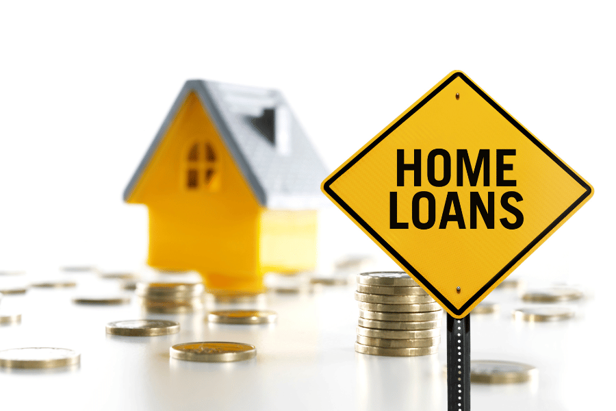 home loans roadblock sign