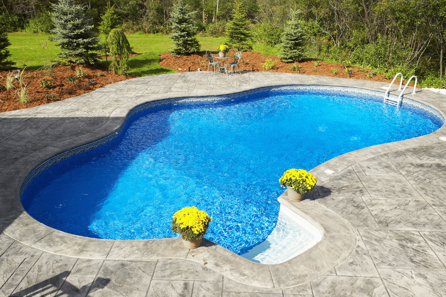 Swimming Pool in backyard as an HOA violation