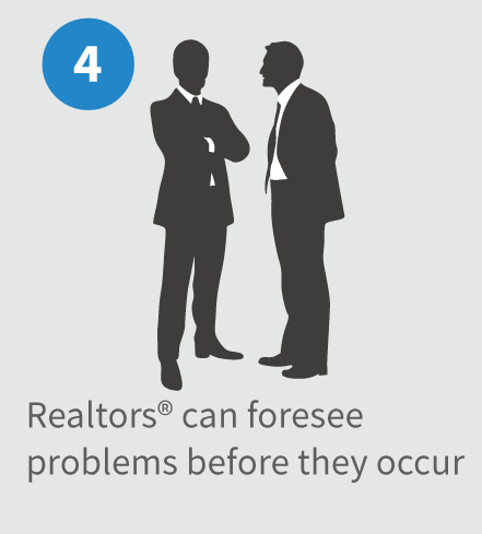Realtors can see problems before they occur