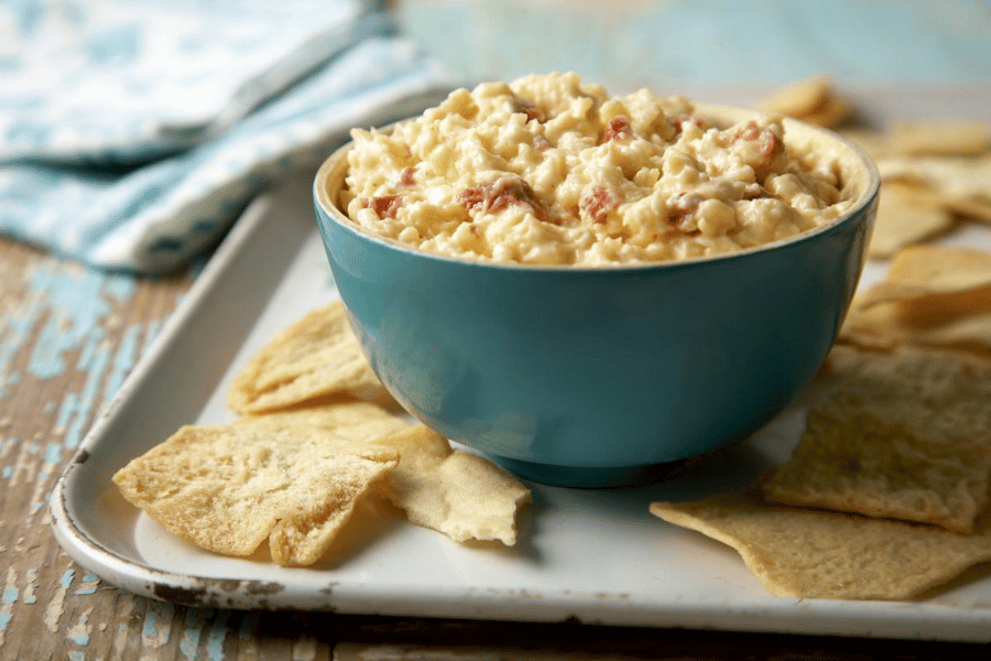 bowl of pimento cheese