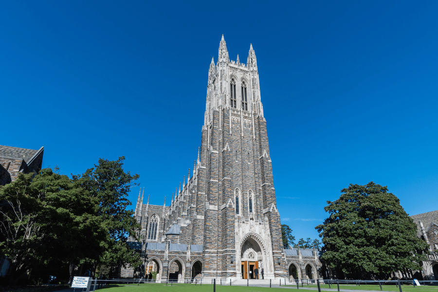 Duke University in Durham Nc is a safe area to live