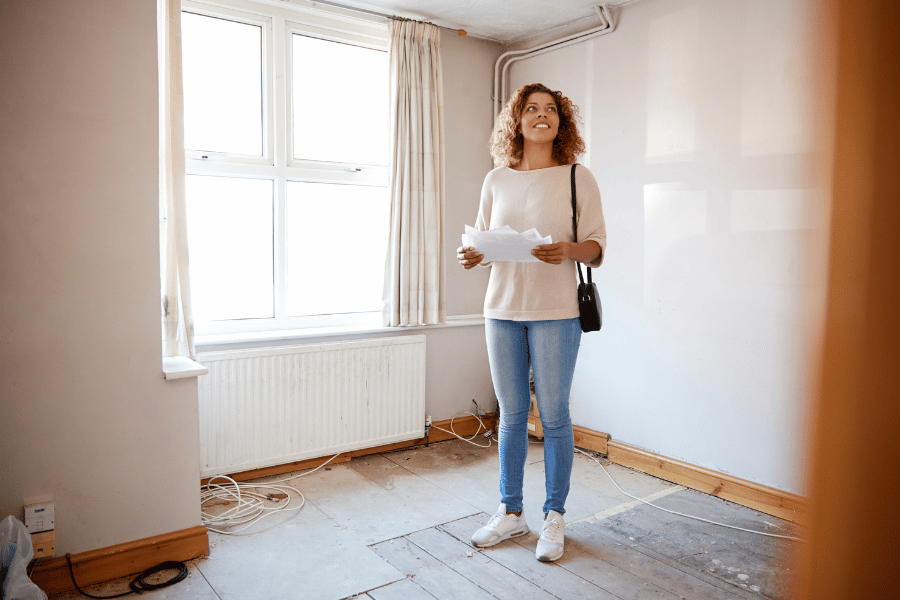 Millennial searching in a fixer-upper home